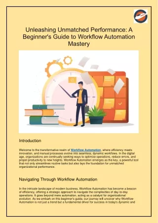 Unleashing Unmatched Performance_ A Beginner's Guide to Workflow Automation Mastery
