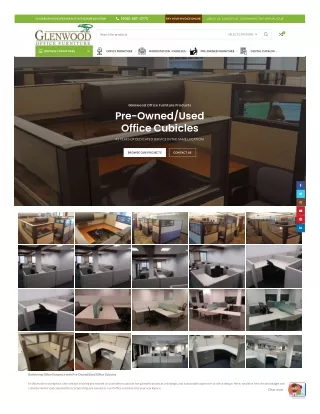Revitalize Your Workspace with Quality Used Office Cubicles from Glenwood Office Furniture