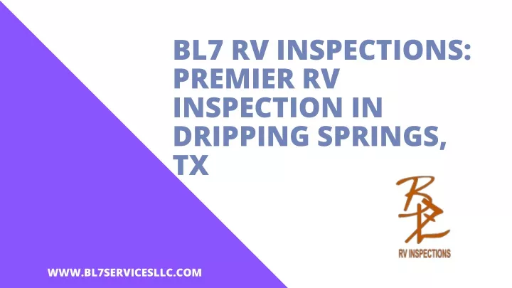 bl7 rv inspections premier rv inspection