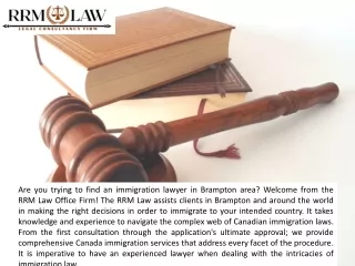Immigration Lawyer in Brampton