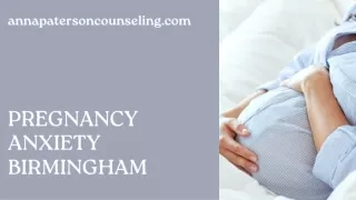 Pregnancy Anxiety Birmingham