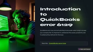 "Expert Tips to Resolve QuickBooks Error 6129 Quickly and Easily"