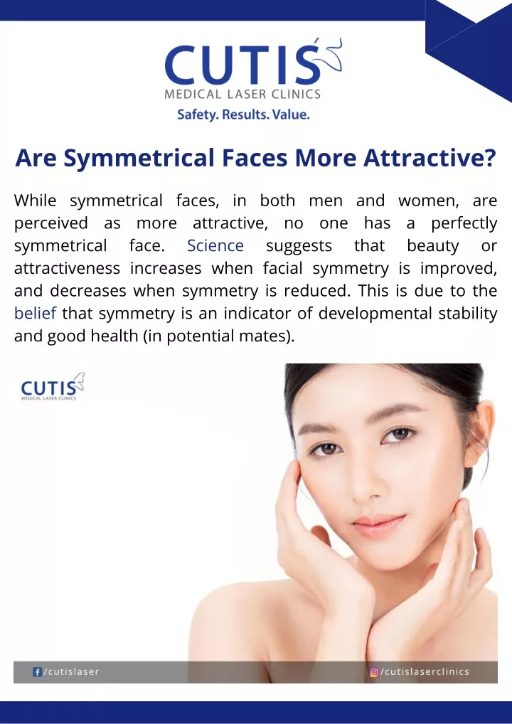 are symmetrical faces more attractive