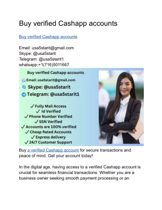 Buy verified Cashapp accounts (2)