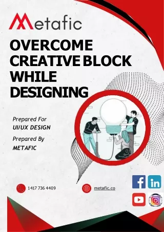 Metafic Designing Guide to Overcome Creative Block