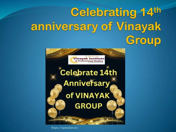 celebrating 14 th anniversary of vinayak group