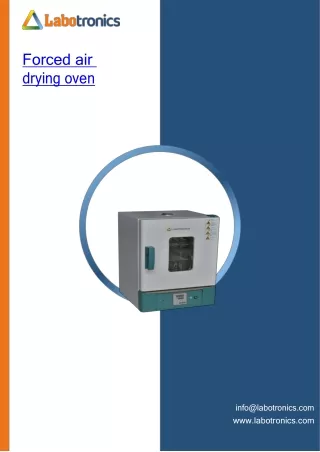 forced air drying oven