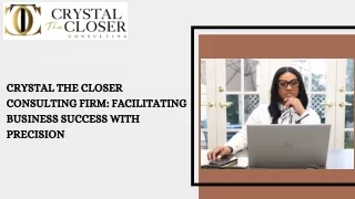 Glimmering Solutions: Crystal the Closer Consulting