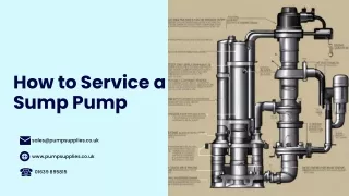 How to Service a Sump Pump
