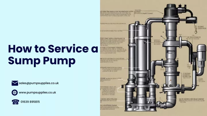 how to service a sump pump