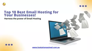 Top 10 Best Email Hosting for Your Businesses!