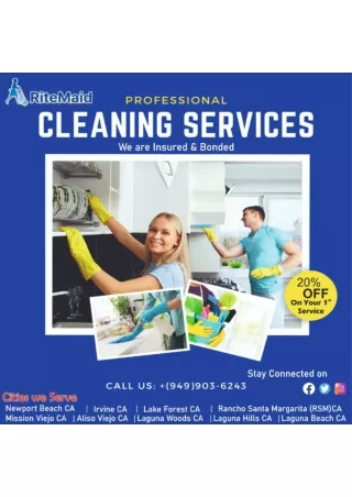 "RiteMaid - Your Trusted Partner for Premier Cleaning Services"