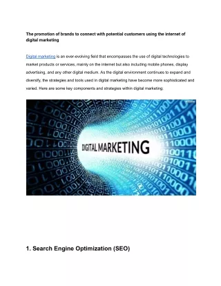 Digital Marketing SEO