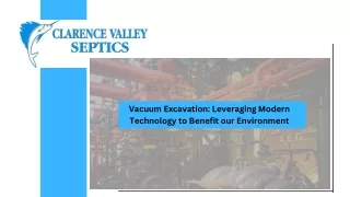 Vacuum Excavation Services