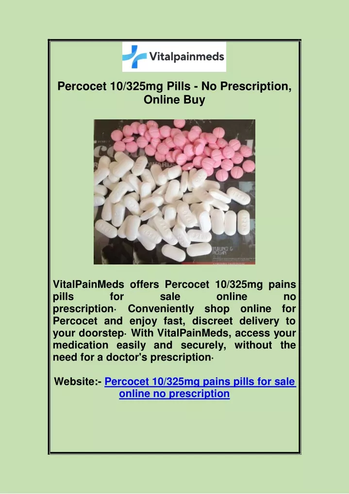 percocet 10 325mg pills no prescription online buy