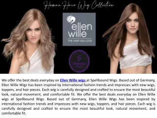 Ellen Wille Wigs