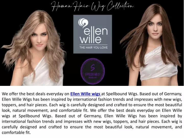 we offer the best deals everyday on ellen wille