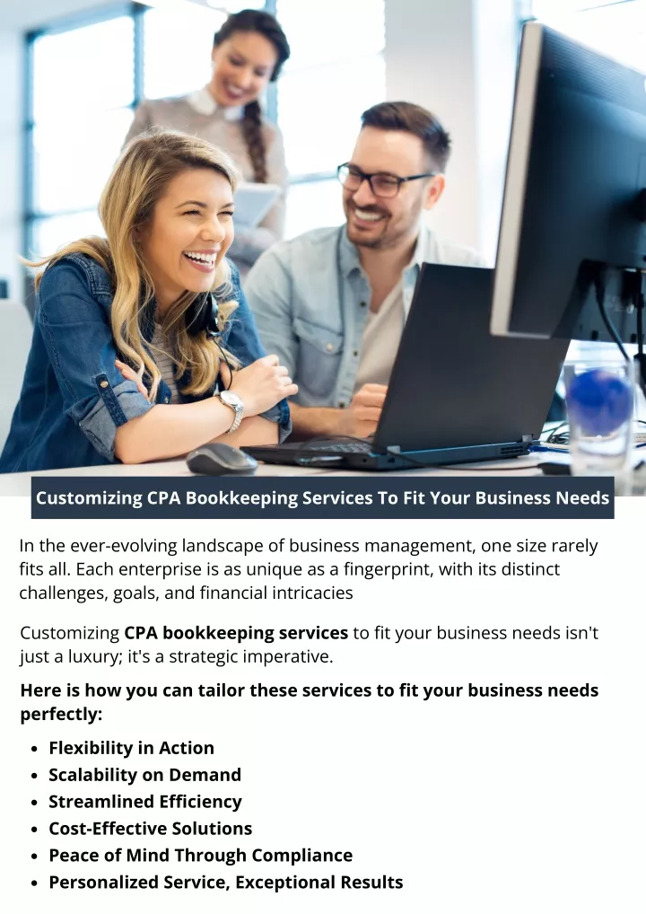 customizing cpa bookkeeping services to fit your