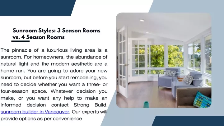 sunroom styles 3 season rooms vs 4 season rooms