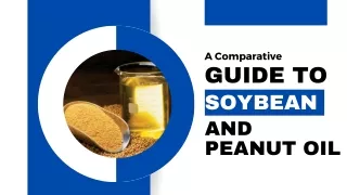 A Comparative Guide to Soybean and Peanut Oil