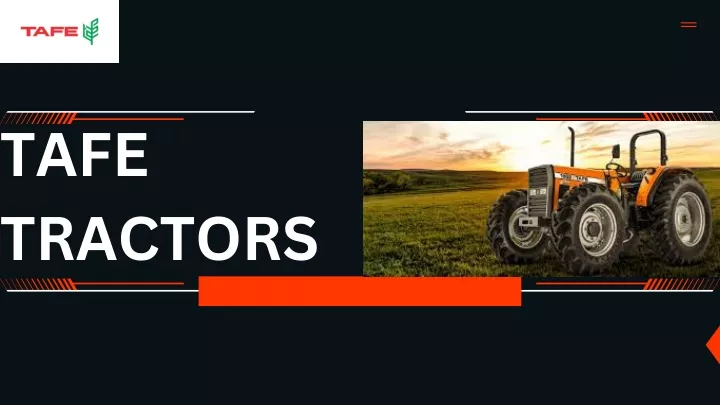 tafe tractors