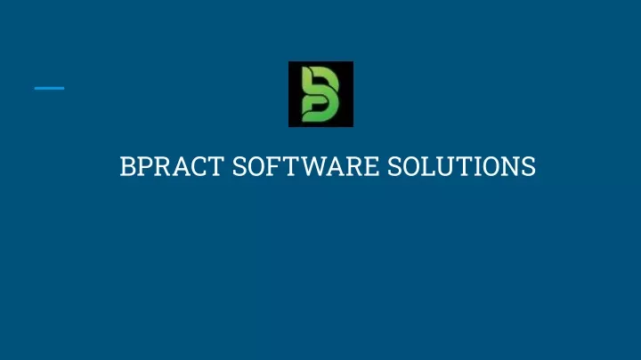 bpract software solutions