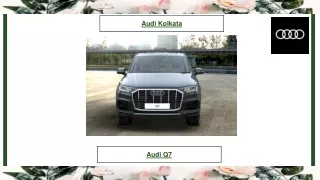 Audi Q7 Sale