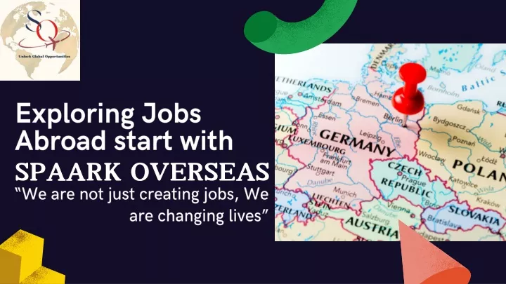 exploring jobs abroad start with spaark overseas