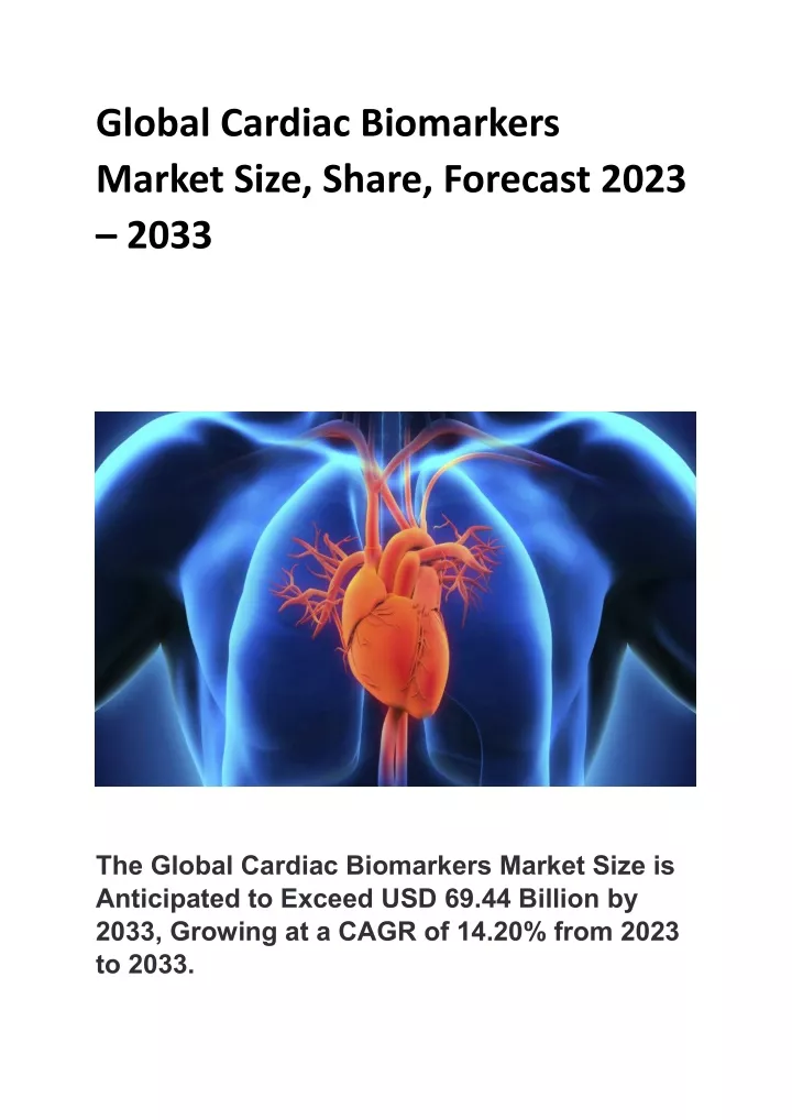 global cardiac biomarkers market size share