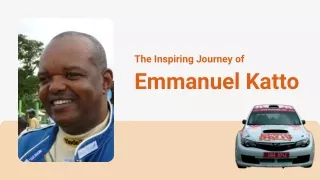 Meet Emmanuel Katto - A Driving Force in Ugandan Motorsports