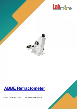 ABBE-Refractometer