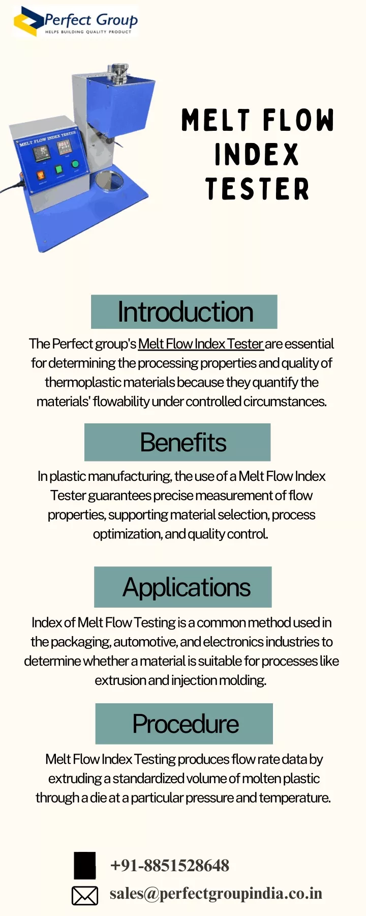 PPT - Melt Flow Index Tester PowerPoint Presentation, free download ...