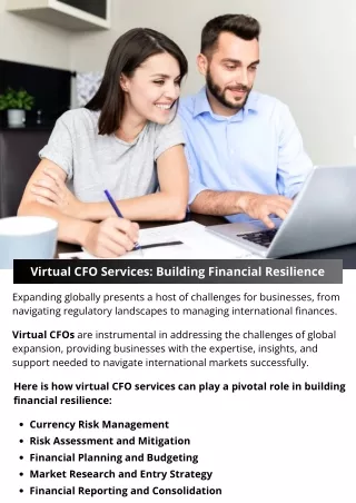 Virtual CFO Services: Building Financial Resilience