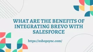 Power of Brevo and Salesforce Integration for Productivity