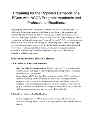 Preparing for the Rigorous Demands of a BCom with ACCA Program_ Academic and Professional Readiness
