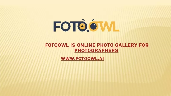 fotoowl is online photo gallery for photographers