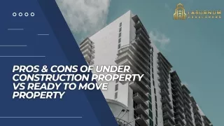 Under Construction Property vs Ready to Move Property