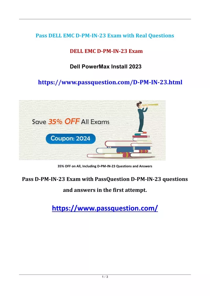 pass dell emc d pm in 23 exam with real questions