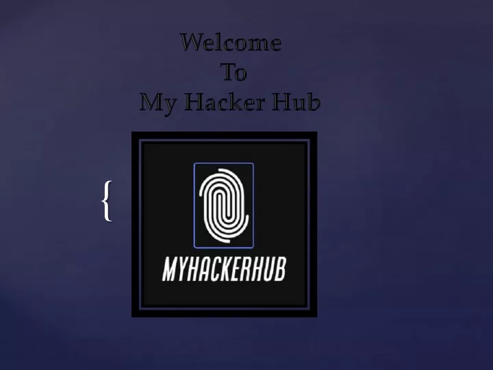 welcome to my hacker hub