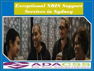 Exceptional NDIS Support Services in Sydney