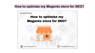 How to optimize my Magento store for SEO?