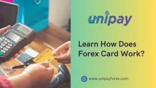 Learn How Does Forex Card Work?