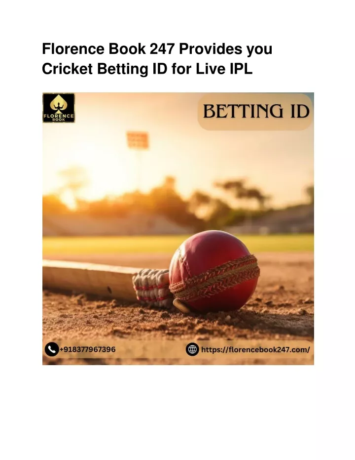 florence book 247 provides you cricket betting