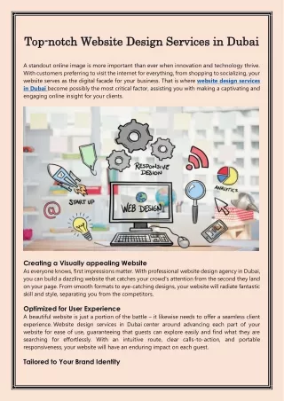 top top notch website design services in dubai