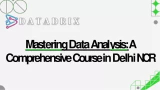 mas t ering data ana l ysis a