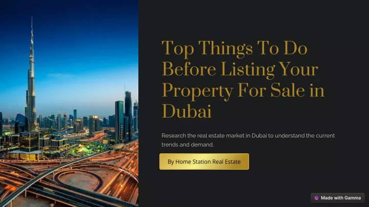 top things to do before listing your property