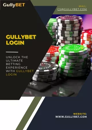 Unlock the Ultimate Betting Experience with Gullybet Login