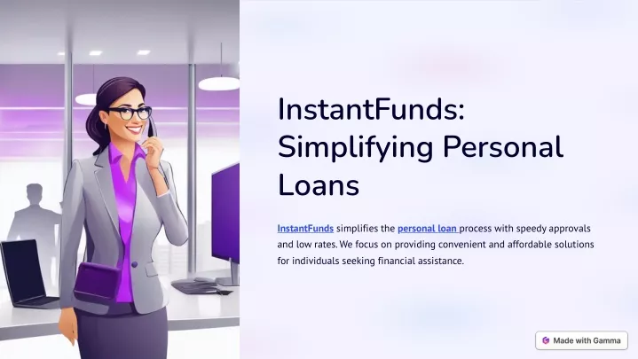 instantfunds simplifying personal loans