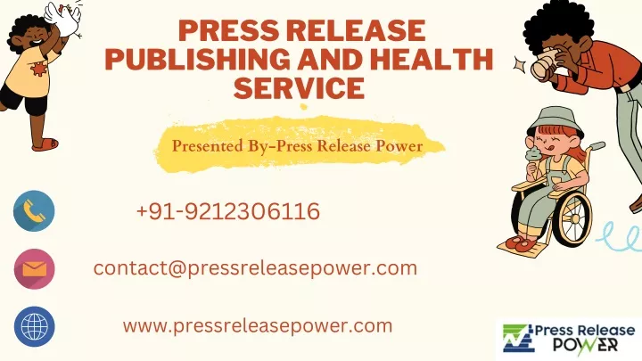 press release publishing and health service