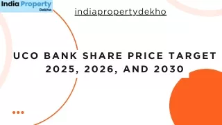 UCO Bank Share Price Target 2025, 2026, and 2030